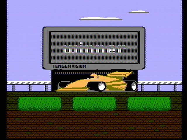 Super Sprint screenshot 5 for Famicom